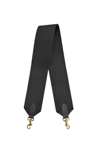 Clare V. - Shoulder Strap in Black Wide Webbing