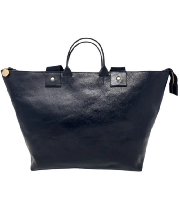 Clare V. - Le Zip Sac in Black Rustic