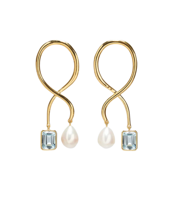 Lizzie Fortunato - Etienne Earrings in Gold