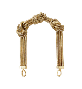 Clare V. - Chain Knot Collar in Vintage Gold