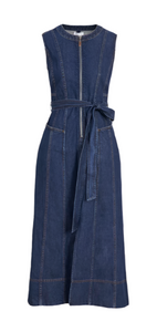 Tanya Taylor - Marci Dress in Classic Indigo Blue