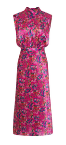 Saloni - Fleur Midi Dress in Rani Hidden Dragon