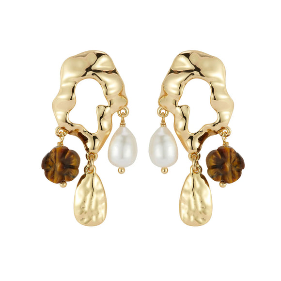 Mignonne Gavigan - Vera Earrings in Gold Multi