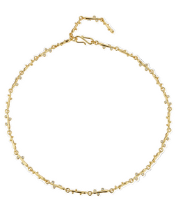 Mignonne Gavigan - Adeline Necklace in Gold/Clear