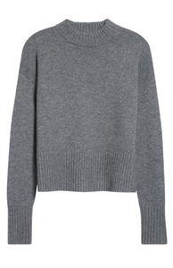 Veronica Beard - Andi Sweater in Medium Heather Grey