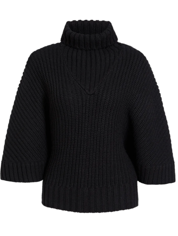 Marie Oliver - Annika Popover in Black