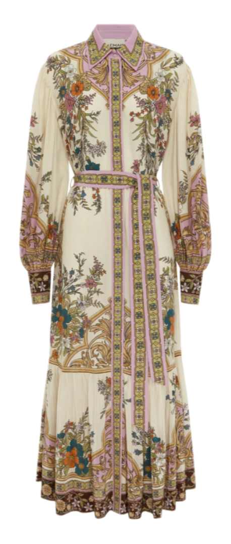 Alemais - Antoinette Shirtdress in Cream
