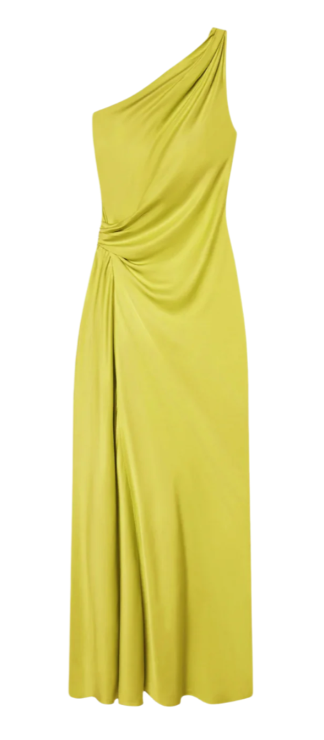 A.L.C. - Aster Gown in Green Amber