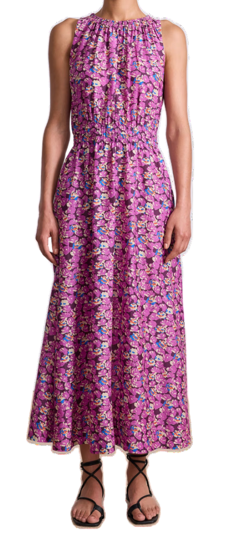 Apiece Apart - Bali Tank Dress in Florette Peony