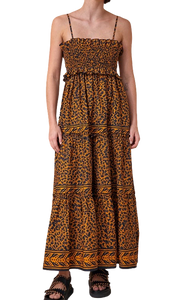 Hunter Bell - Reese Dress in Amber Oasis