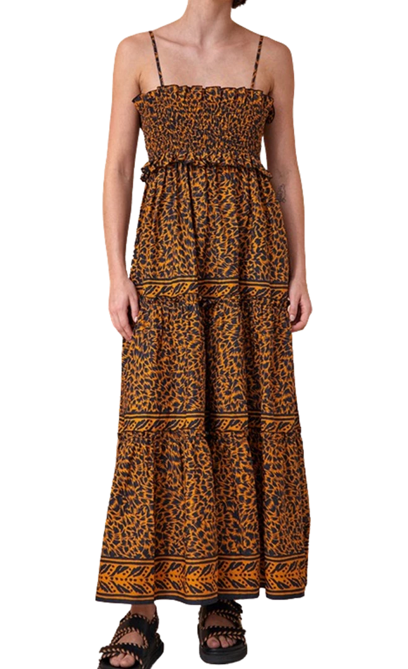 Hunter Bell - Reese Dress in Amber Oasis