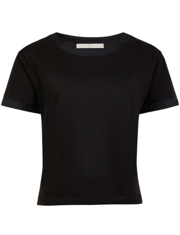 Marie Oliver - Cohen Tee in Black