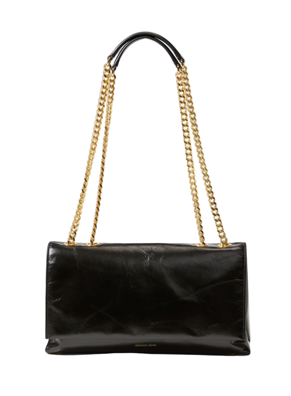 Veronica Beard - Crinkle Wedge Bag in Black