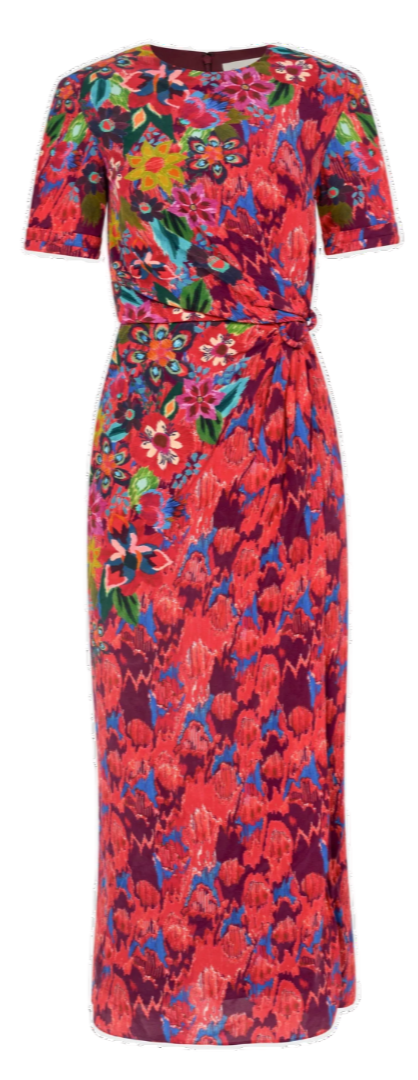 Saloni - Devi Dress in Astilbe Meadow PLMT