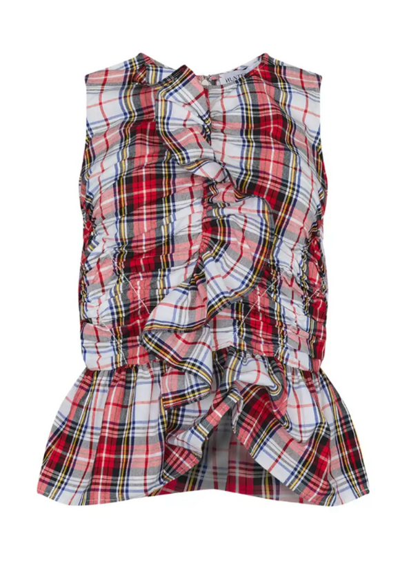 Hunter Bell - Doering Top in Carlyle Plaid