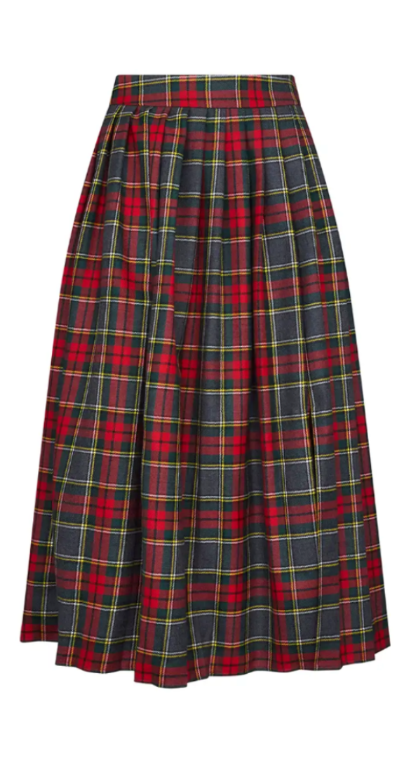 Hunter Bell - Dominic Skirt in Bemelmans Plaid