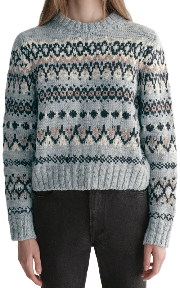 A.L.C. - Ella Sweater in Slate Blue Multi