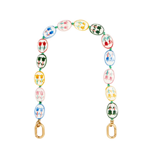 Clare V. - Shortie Strap in Porcelain Flower Multi