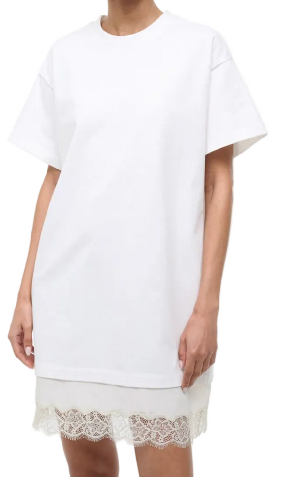 staud ivory dress Staud Araya Dress Ivory