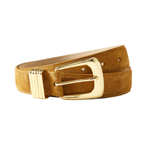 Veronica Beard - Suede Harness Belt in Acorn
