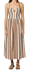 Cleobella - Holly Midi Dress in Giatta Stripe