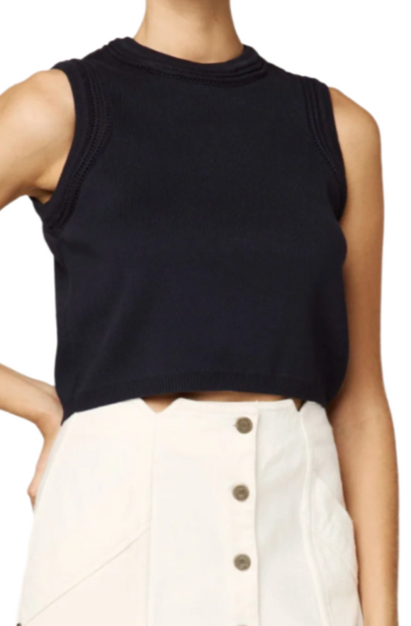 Cleobella - Jade Top in Midnight Blue