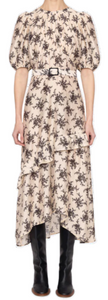 Sea - Joan Print Dress in Cream