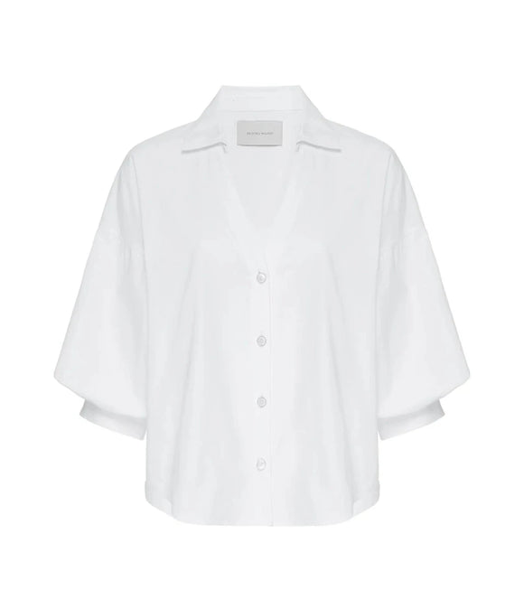 Brochu Walker - Kate Shirt in Salt White