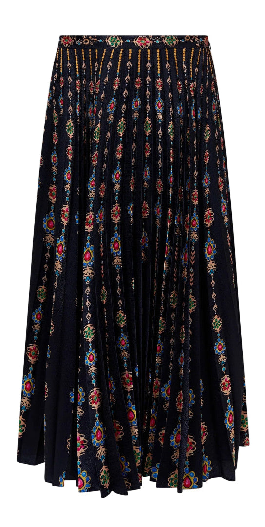 Saloni - Kim Skirt in Pendant Stripe