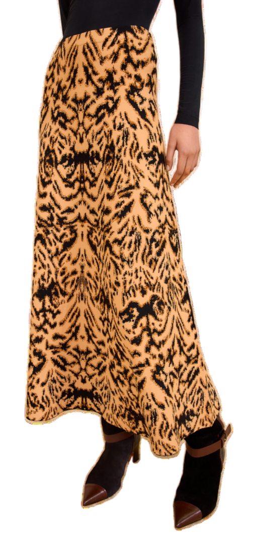 Ulla Johnson - Lani Jacquard Knit Skirt in Bengal