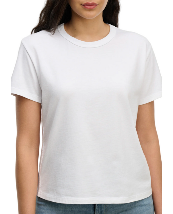 Velvet - Leigh Tee in White