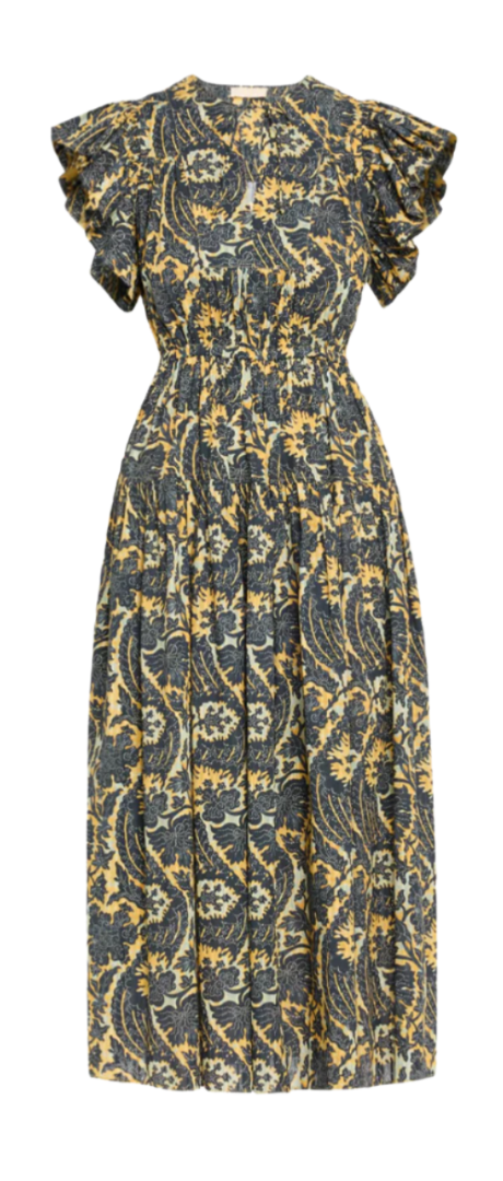 Ulla Johnson - Kairi Midi Dress in Luna