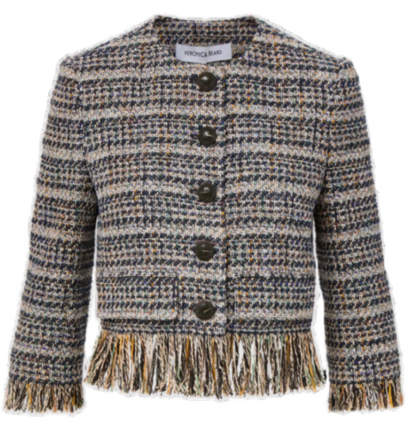 Veronica Beard - Lyons Jacket in Navy Multi