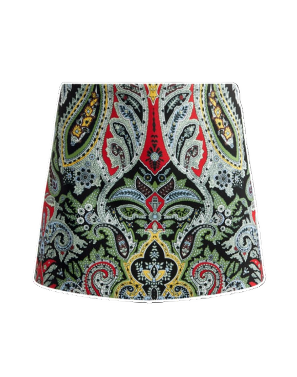 Alice + Olivia - Mace Mini Skort in Paisley Poem