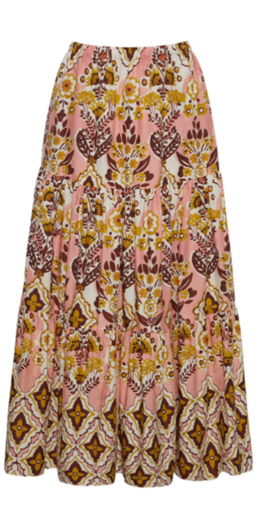 Cara Cara - Melanie Skirt in Adina Blush