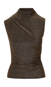 Veronica Beard - Mylie Sleeveless Top in Gold