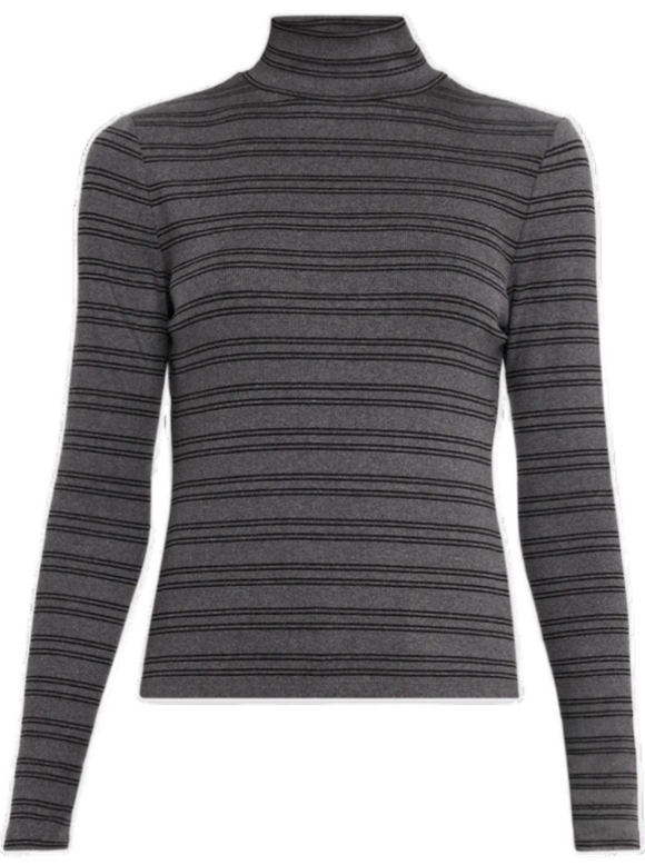 Veronica Beard - Nate Top in Heather Grey/Black Lurex