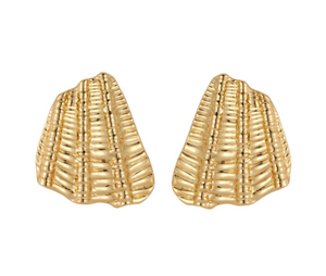 Mignonne Gavigan - Nellie Studs in Gold