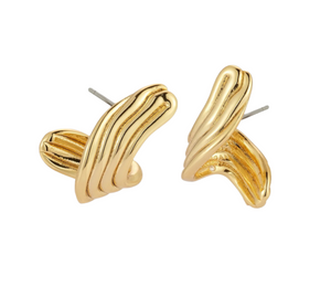 Mignonne Gavigan - Ninette Studs in Gold