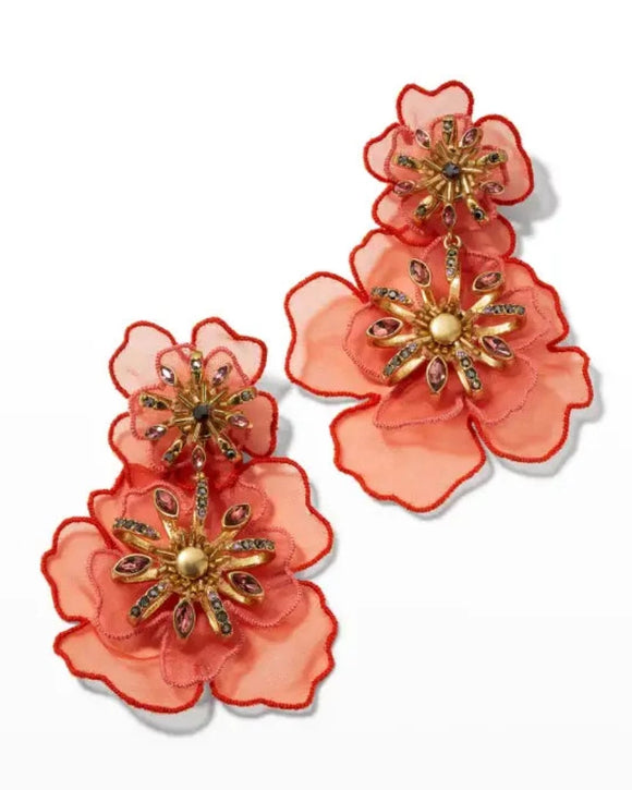 Mignonne Gavigan - Zinnia Lux Earring in Red Multi
