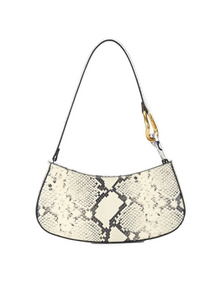 STAUD - Ollie Bag in White Snake