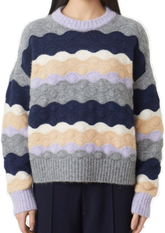 Suncoo - Panayo Sweater in Gris Chine