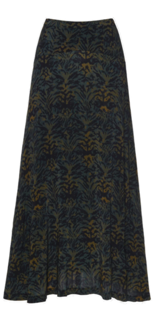 Ulla Johnson - Paola Jersey Midi Skirt in Desert Jasper