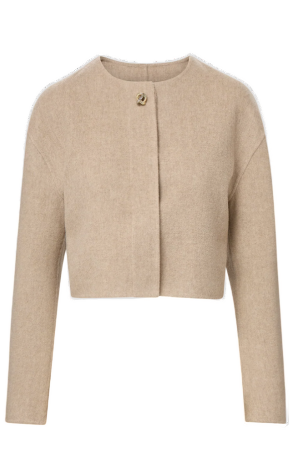 Veronica Beard - Philips Jacket in Oatmeal Melange