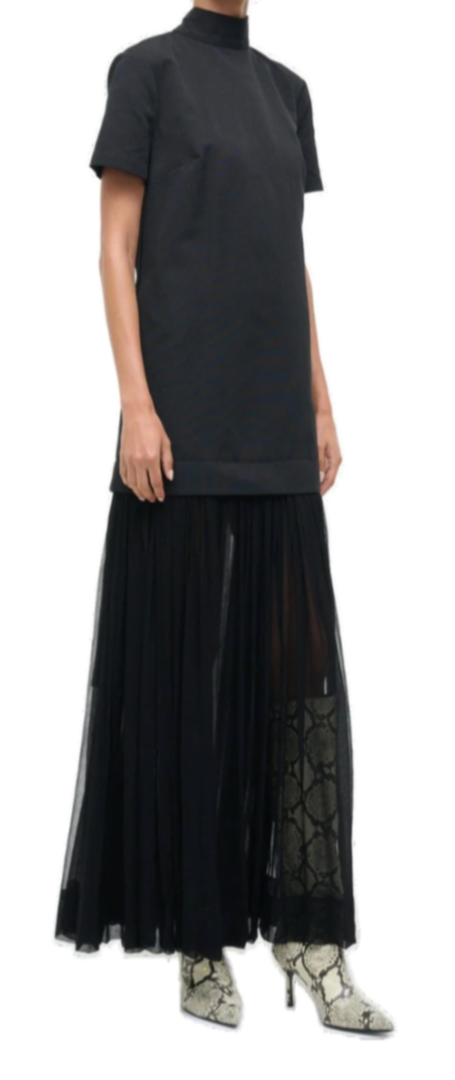 STAUD - Pia Dress in Black