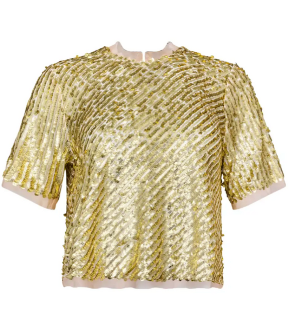 Hunter Bell - Pixie Top in Gold