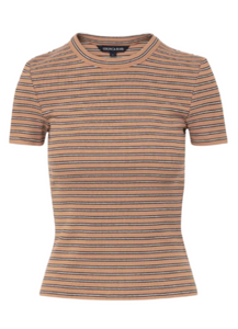 Veronica Beard - Pruitt Tee in Brown Multi