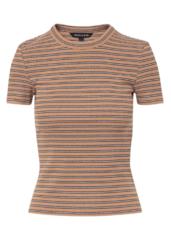 Veronica Beard - Pruitt Tee in Brown Multi