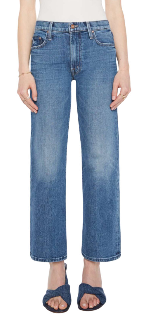 MOTHER - The Mid Rise Rambler Zip Ankle in Tambourine Man