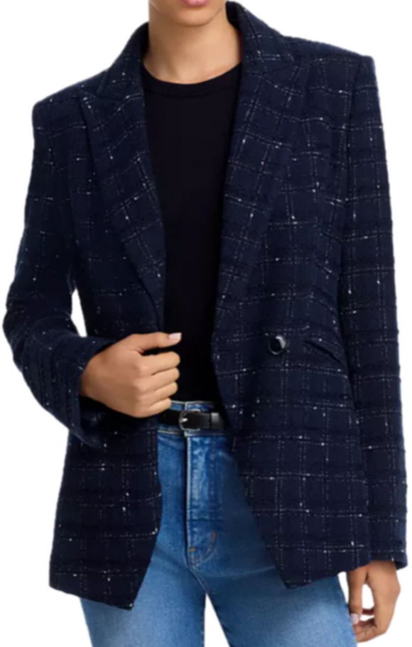 Veronica Beard - Rickie Dickey Jacket in Navy/Off White